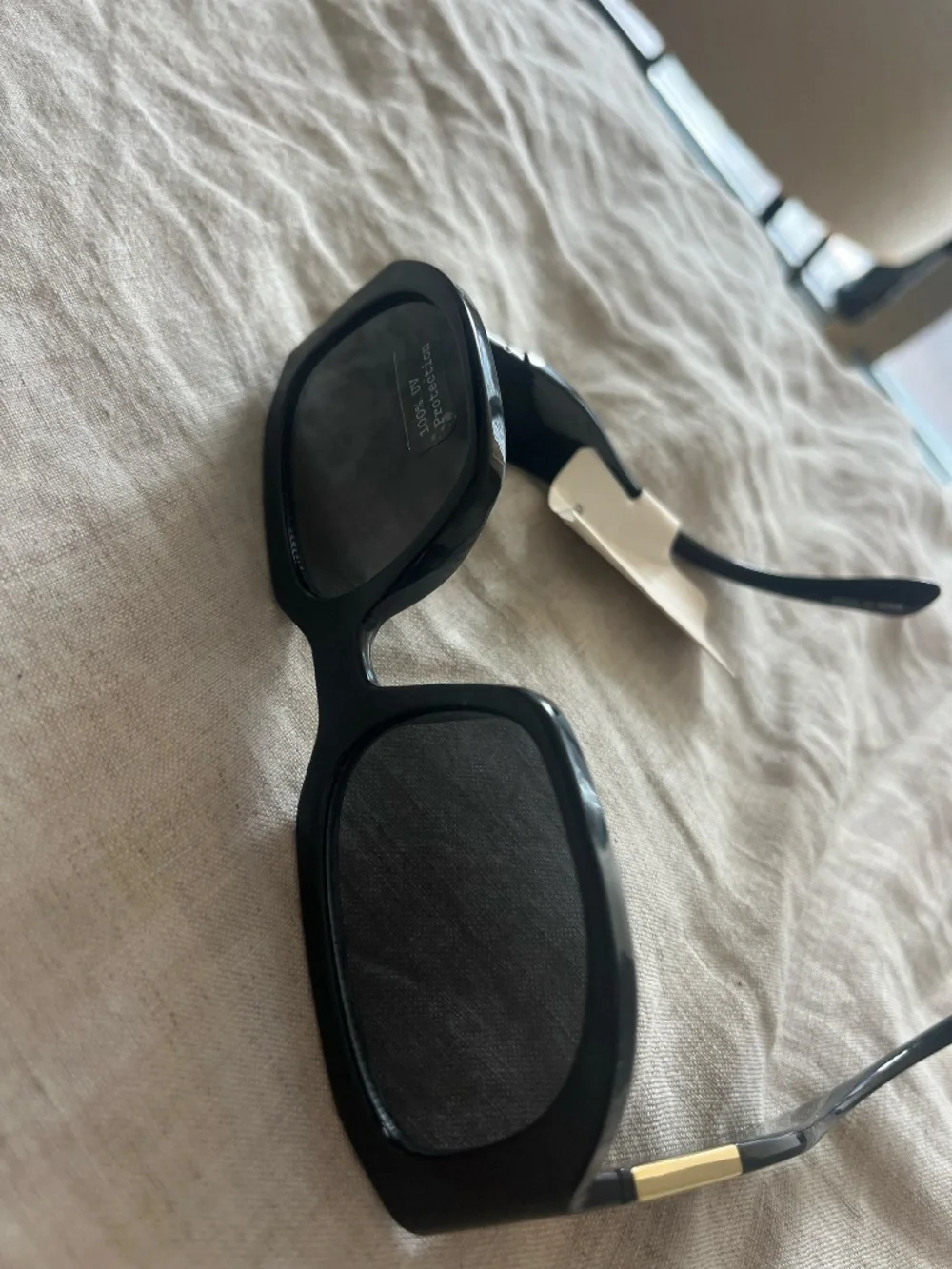 Black Angular Sunglasses by A New Day